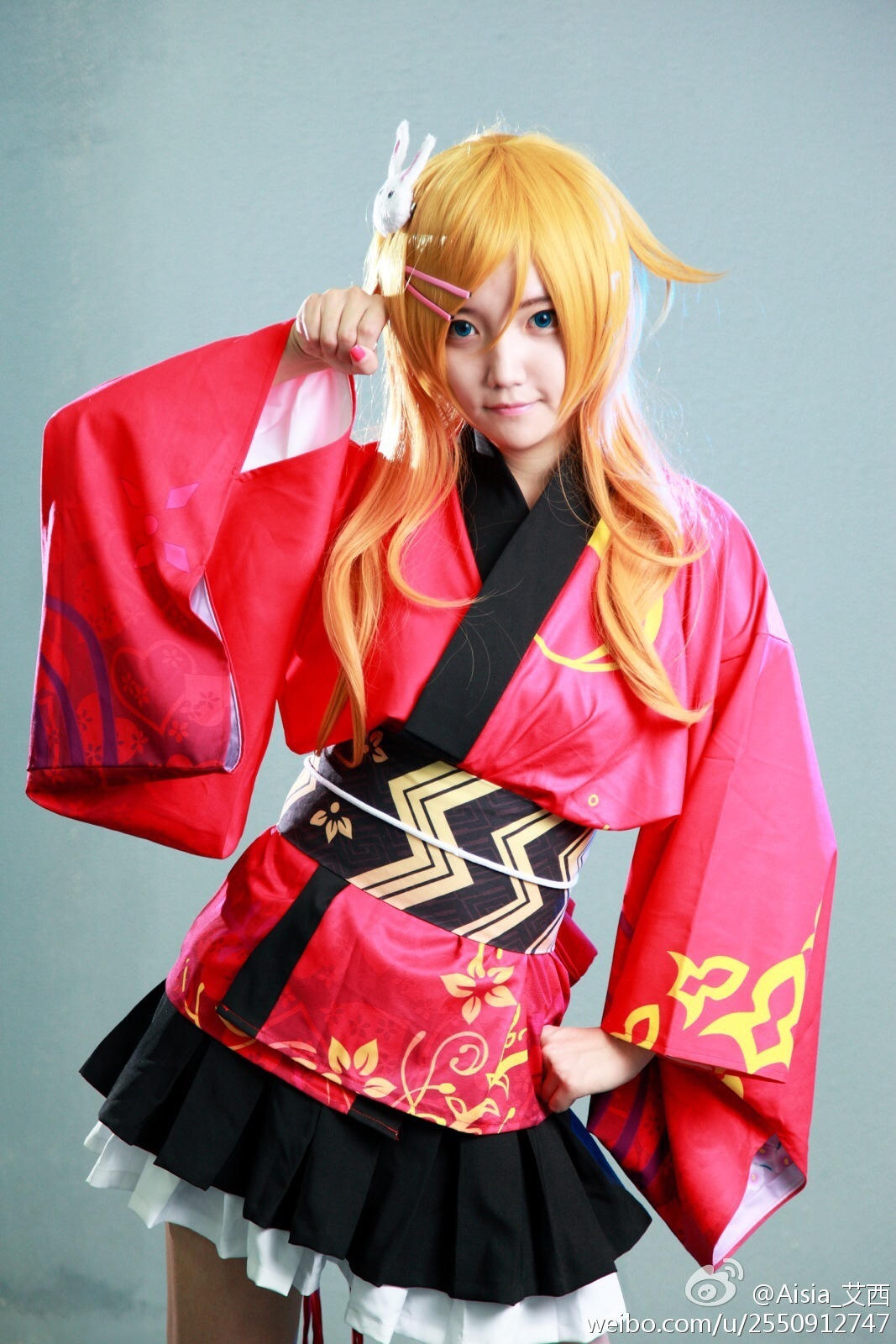 上海2015ChinaJoy模特艾西Ashley微博图集 2